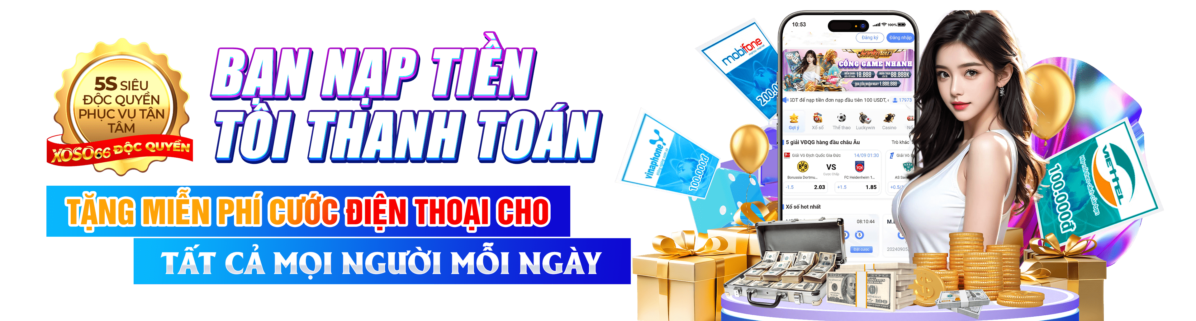 Hình ảnh quảng cáo của 86bet hiển thị nền tảng và các lợi ích